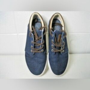 st. johns bay womens denim dockers/tennis shoes 7.5 medium